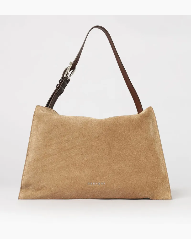 Orciani Schultertasche damen Weiß