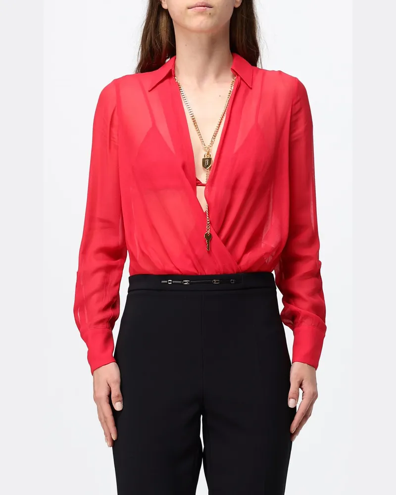 Elisabetta Franchi Hemdbluse damen Rot