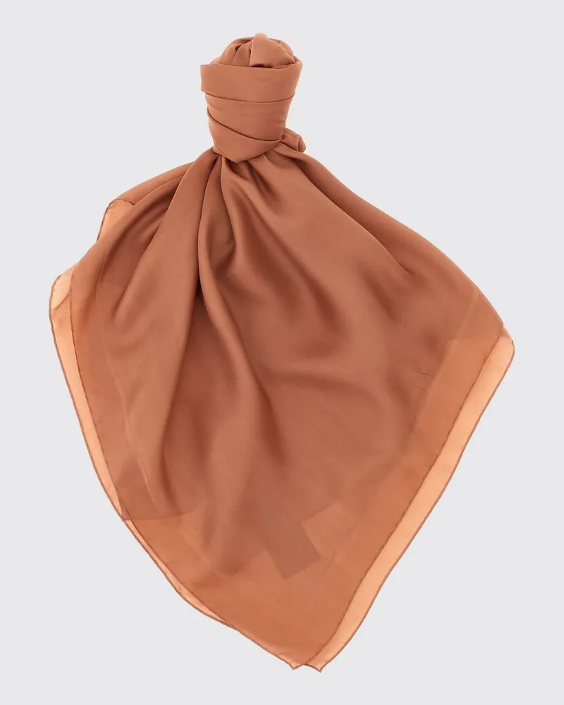 Saint Laurent Seidentuch damen Braun