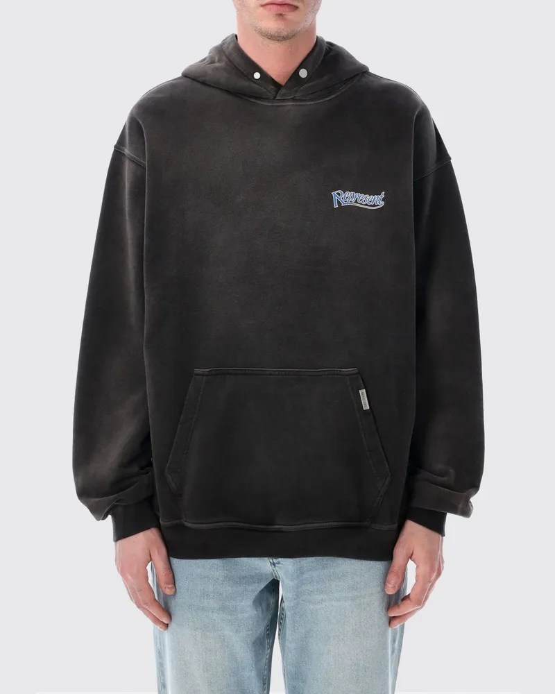REPRESENT Sweatshirt herren Schwarz