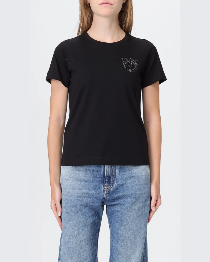 Pinko T-shirt damen Schwarz