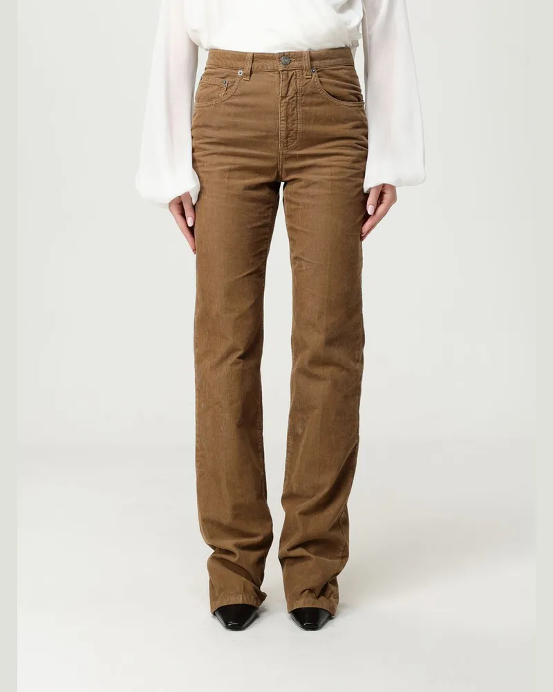 Saint Laurent Hose damen Braun
