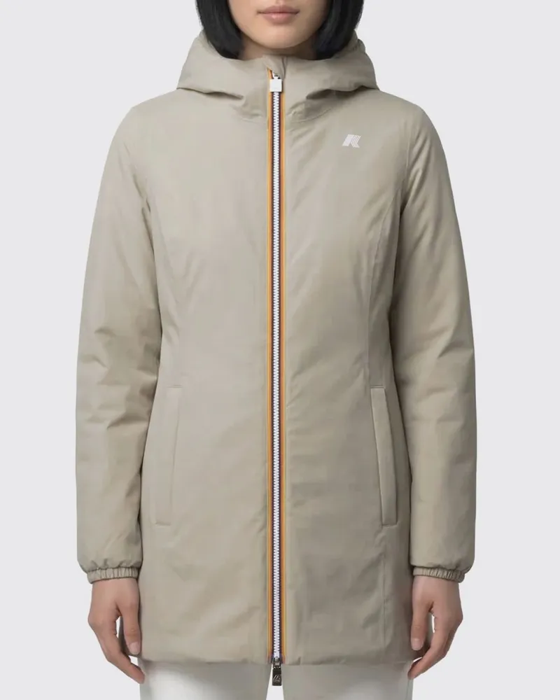 K-Way Jacke damen Beige