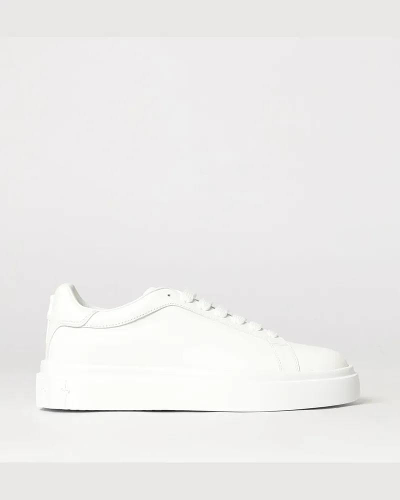 Cesare Paciotti Leder-Sneakers Weiß