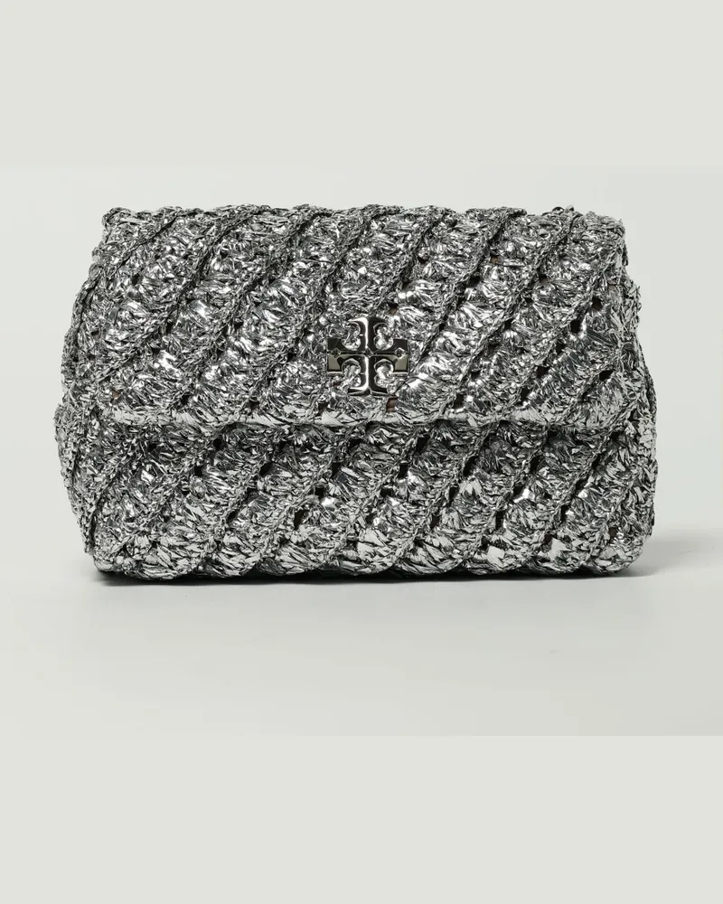 Tory Burch Schultertasche damen Silber