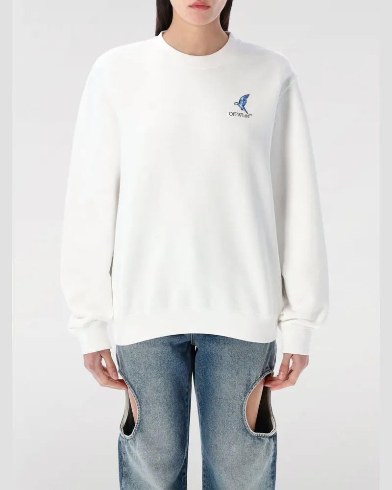 OFF-WHITE Sweatshirt damen Weiß