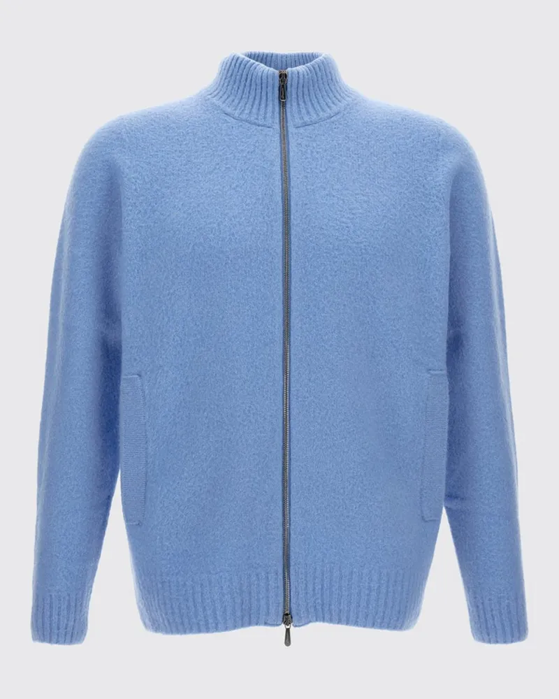 Drumohr  Pullover herren Hellblau