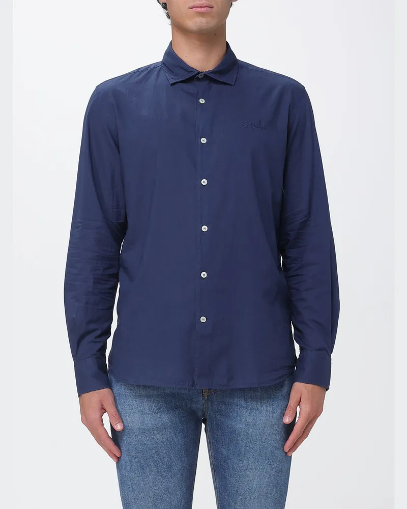 MC2 Saint Barth Leinenhemd Navy
