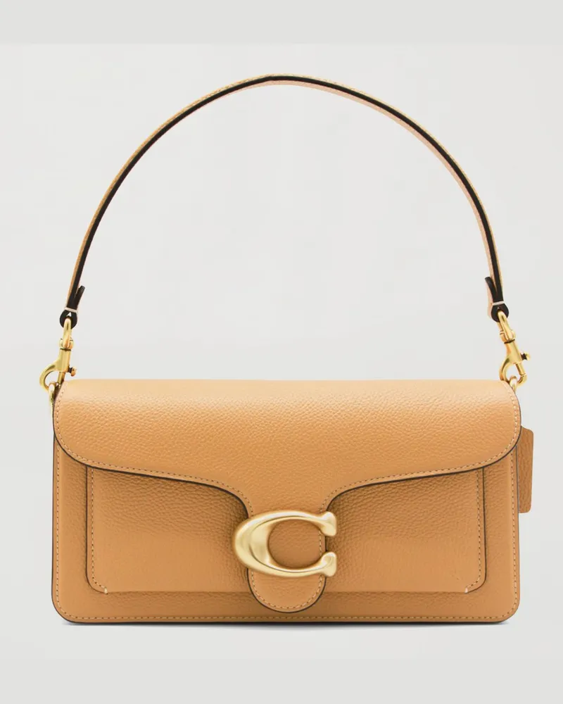 Coach Schultertasche damen Biscuit