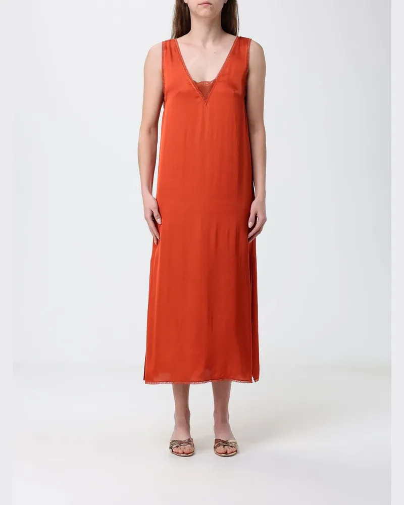 Zadig & Voltaire ZADIG  VOLTAIRE Renzo Midi-Kleid Zadig & Voltaire aus Satin Orange
