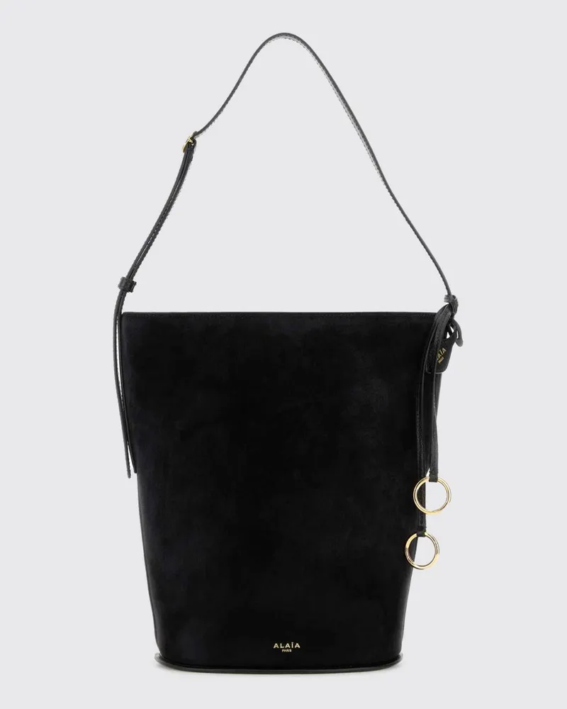 Alaïa Schultertasche damen Schwarz