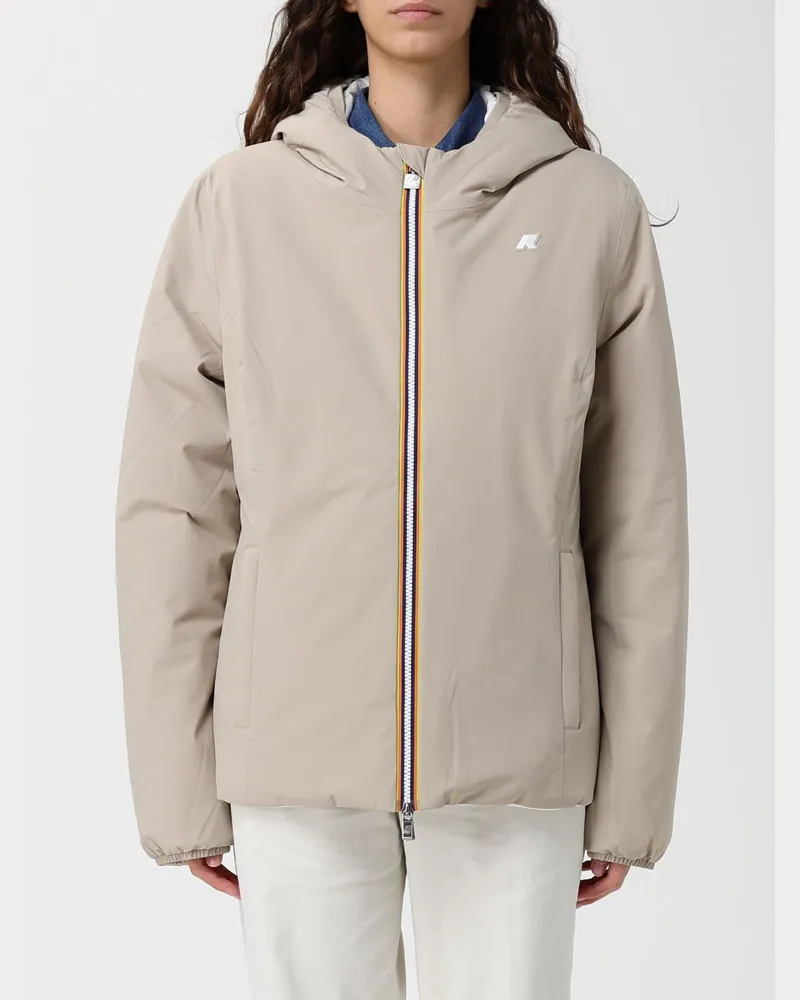 K-Way Jacke damen Beige