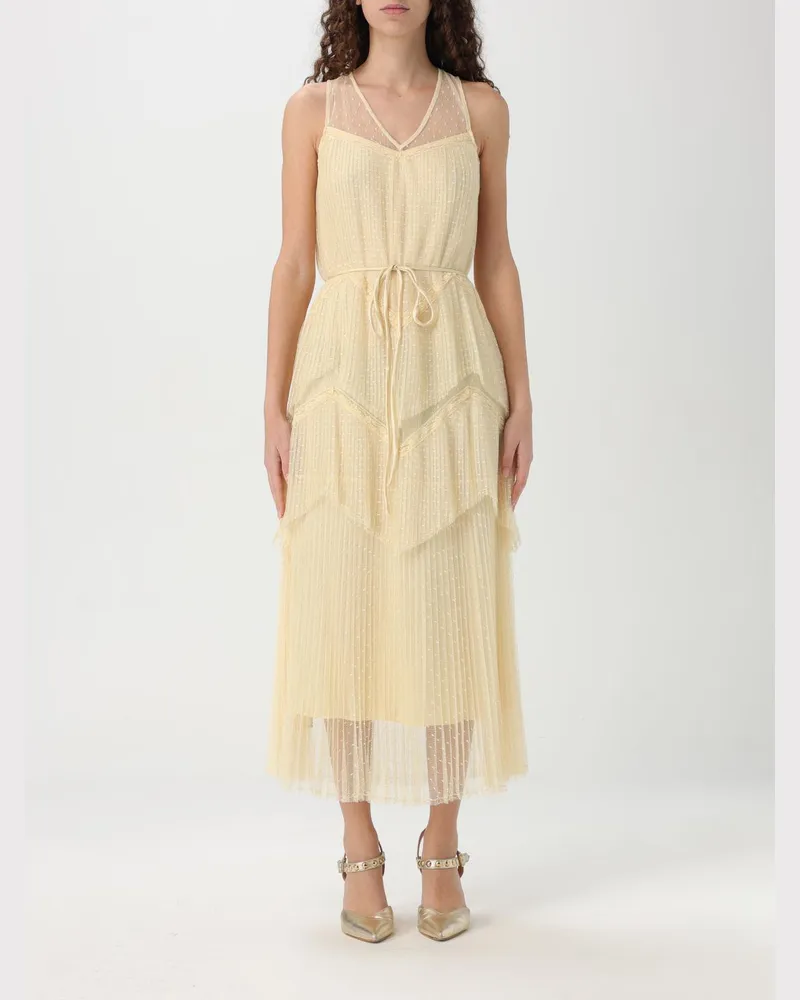 Twin-Set Kleider damen Ivory