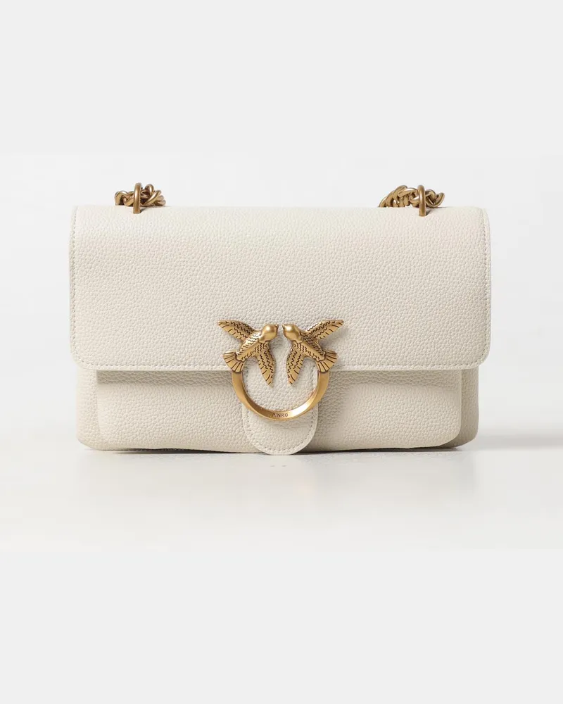 Pinko Schultertasche damen Weiß