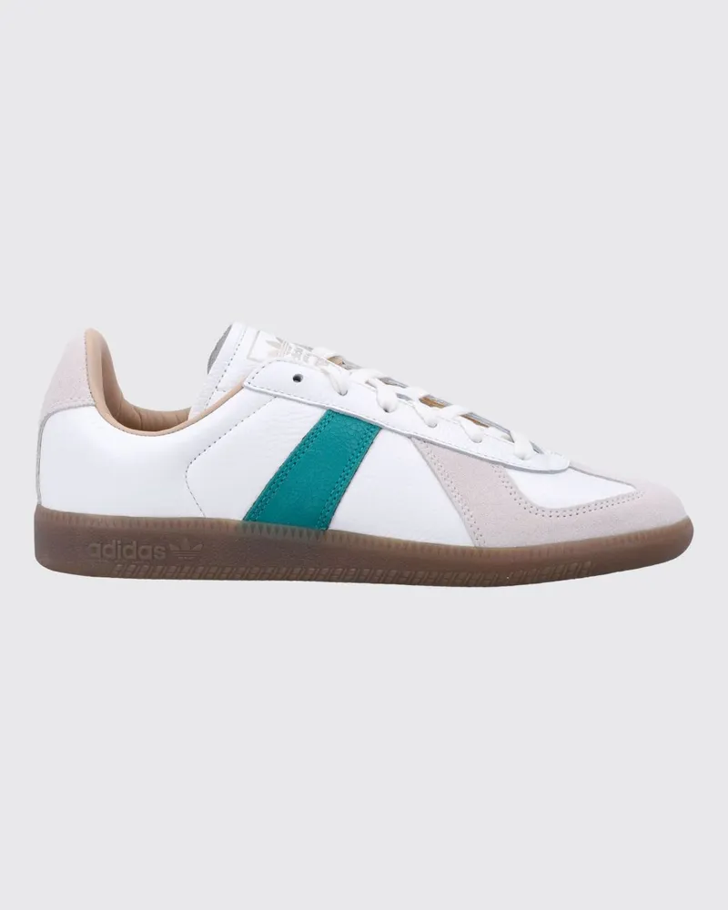 adidas BW Army Sneakers aus zweifarbigem Leder und Wildleder Weiß