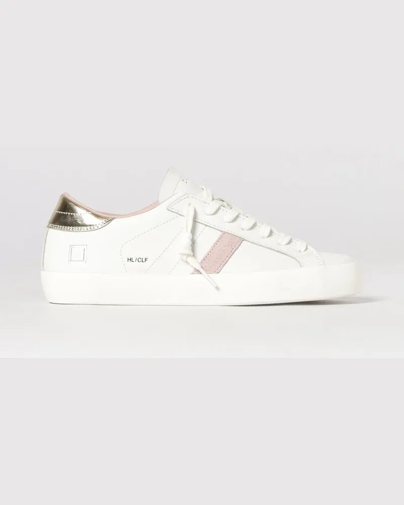 D.A.T.E. Hill Leder-Sneakers Platinum