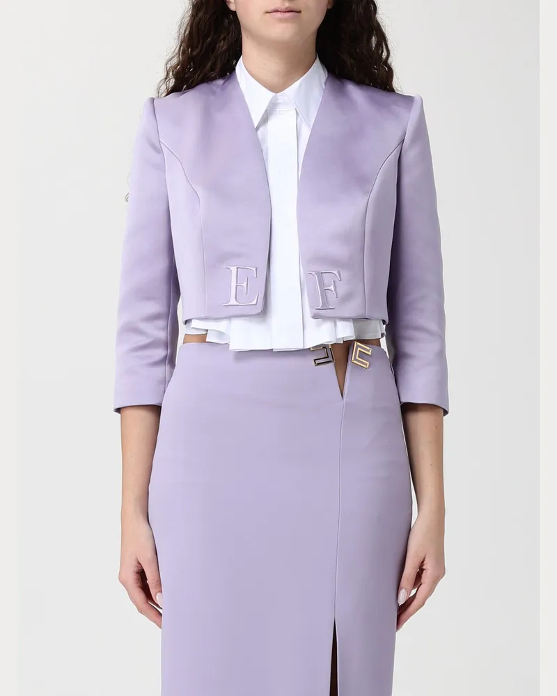 Elisabetta Franchi Jacke damen Lila