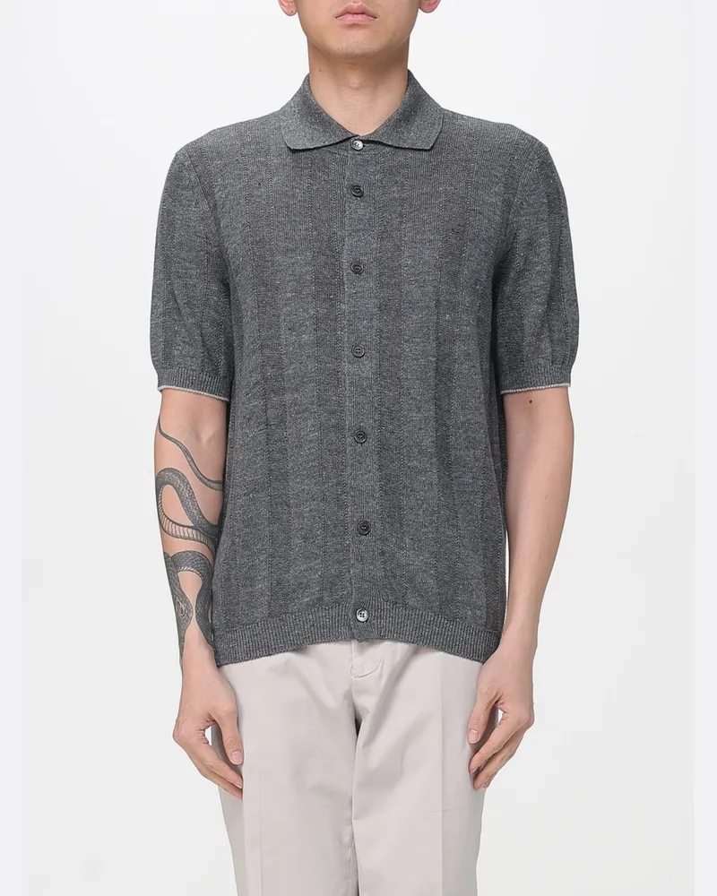 Brunello Cucinelli Hemd herren Grau