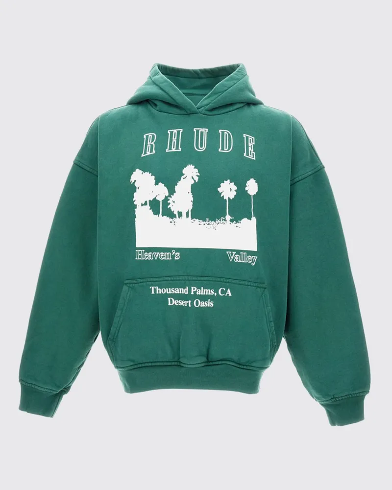 RHUDE Sweatshirt herren Grün