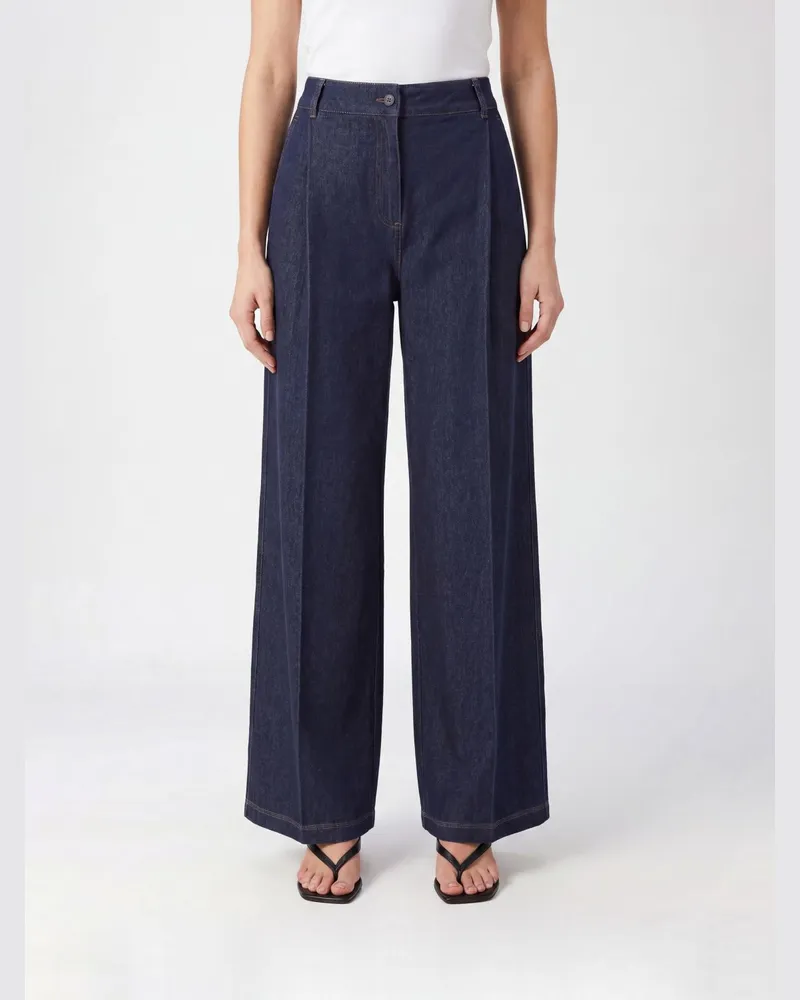 Max Mara Hose damen Blau