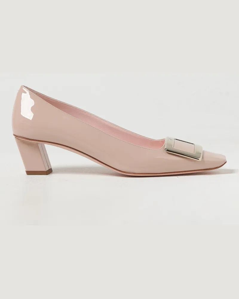 Roger Vivier Belle Vivier Pumps von aus Lackleder Puder