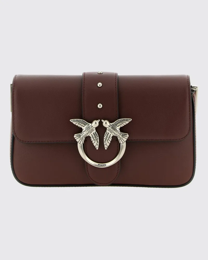 Pinko Handtasche damen Burgunderrot