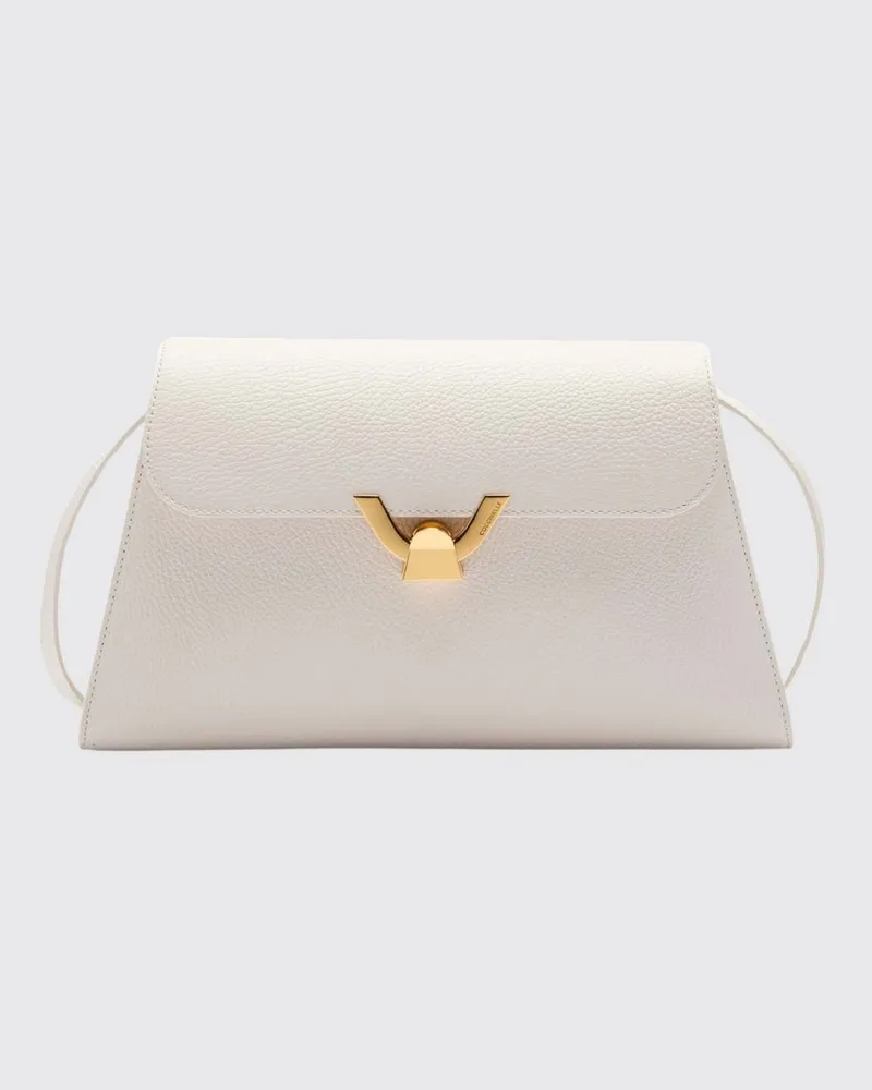 Coccinelle Schultertasche damen Weiß