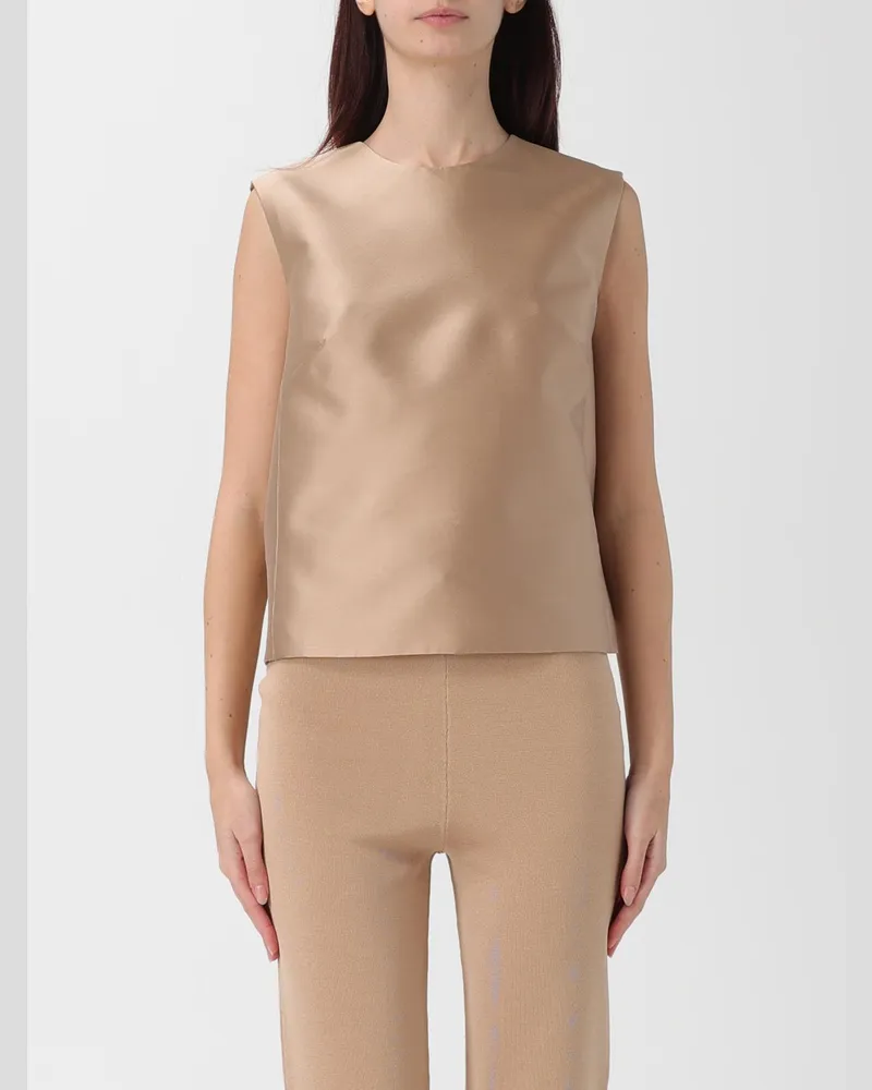 Alberta Ferretti Top damen Beige