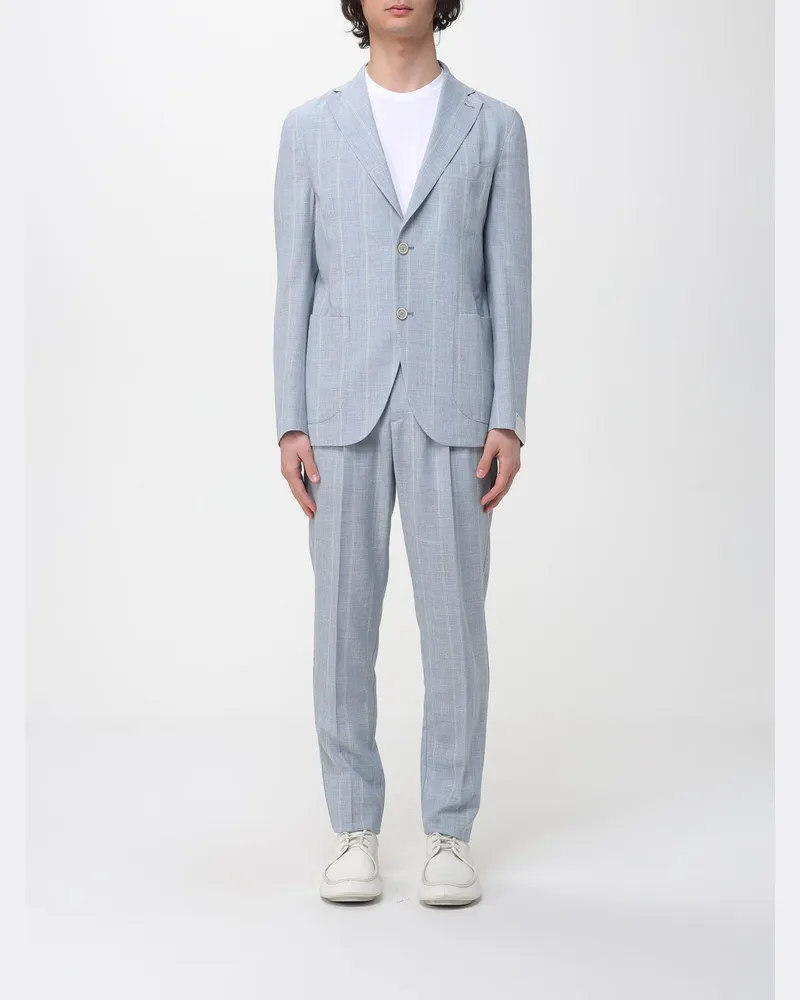 Eleventy Anzug herren Hellblau
