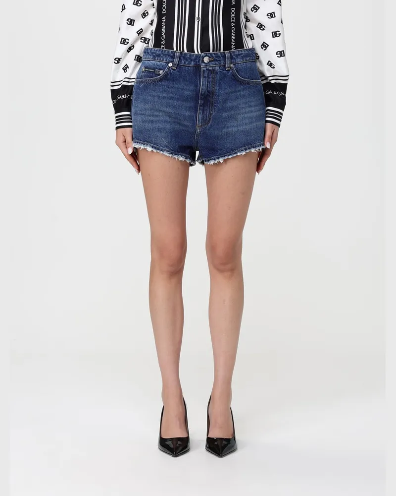 Dolce & Gabbana Shorts damen Dolce & Gabbana Blau