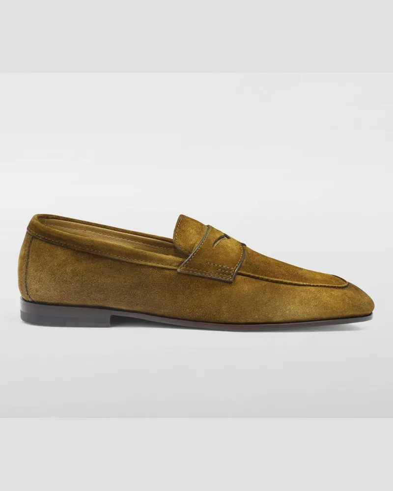 Santoni Mokassins herren Grün