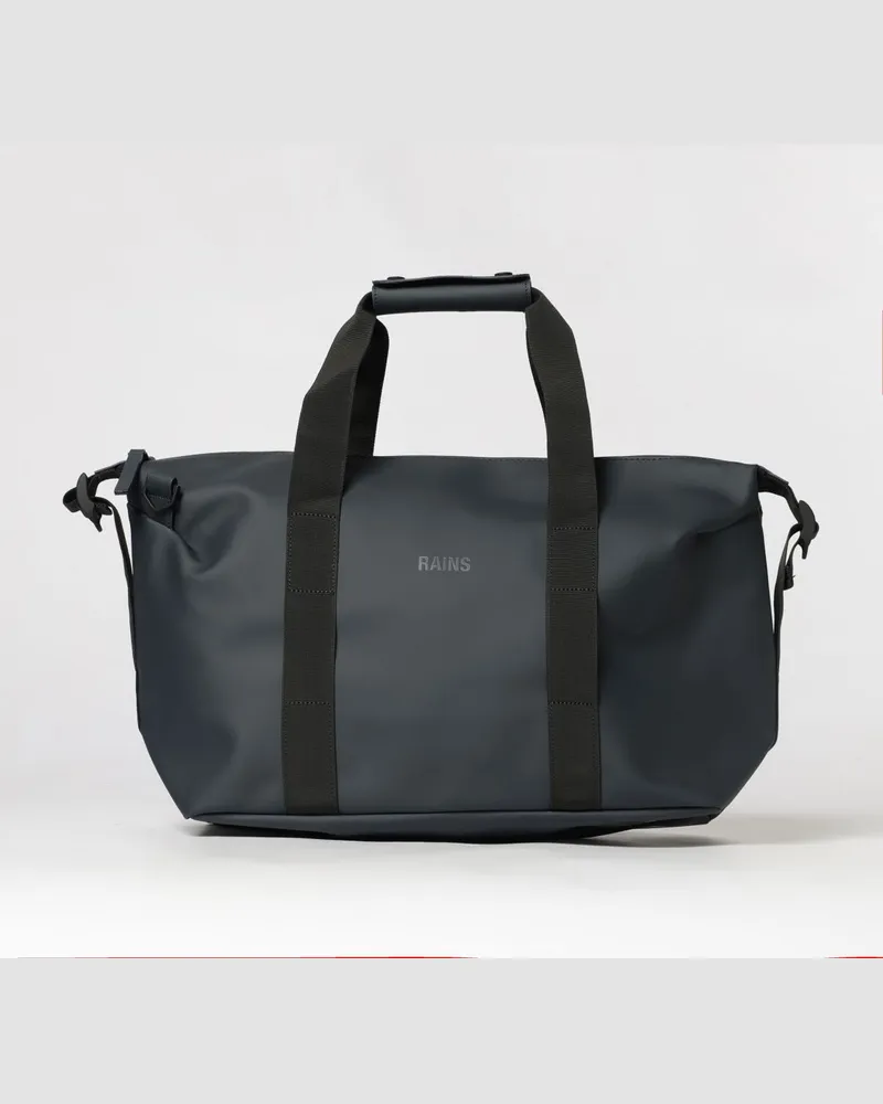 RAINS Wasserfeste Hilo Weekend Reisetasche von mit doppeltem Griff Blau