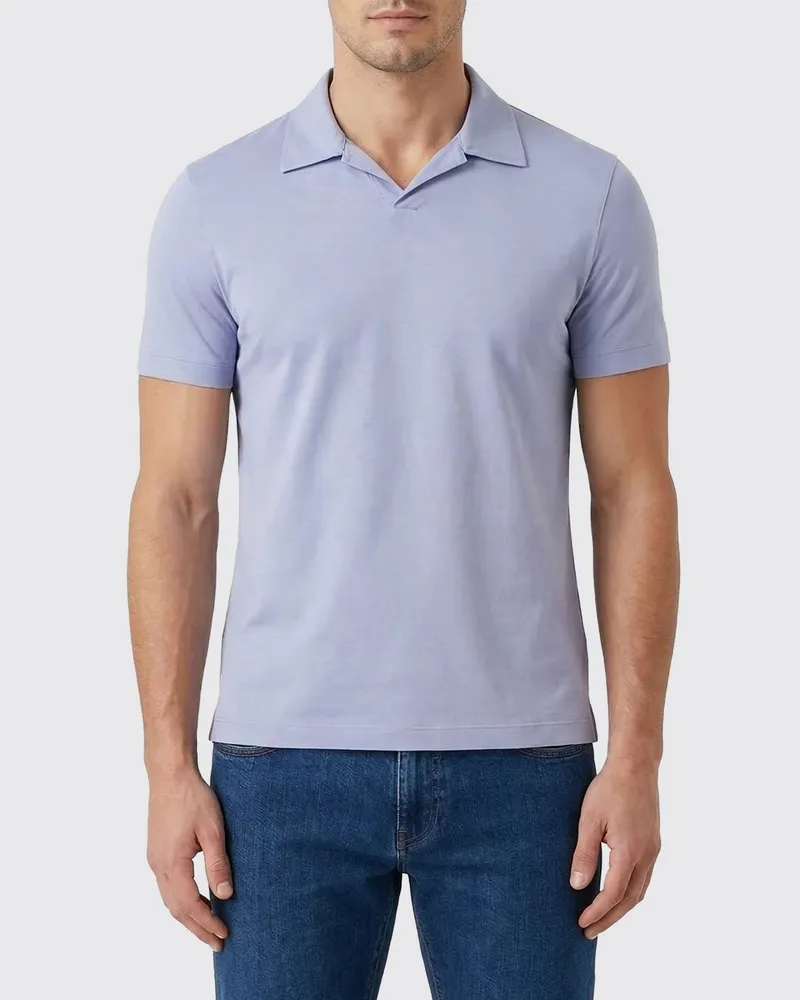 Giorgio Armani Polo herren Lavendel