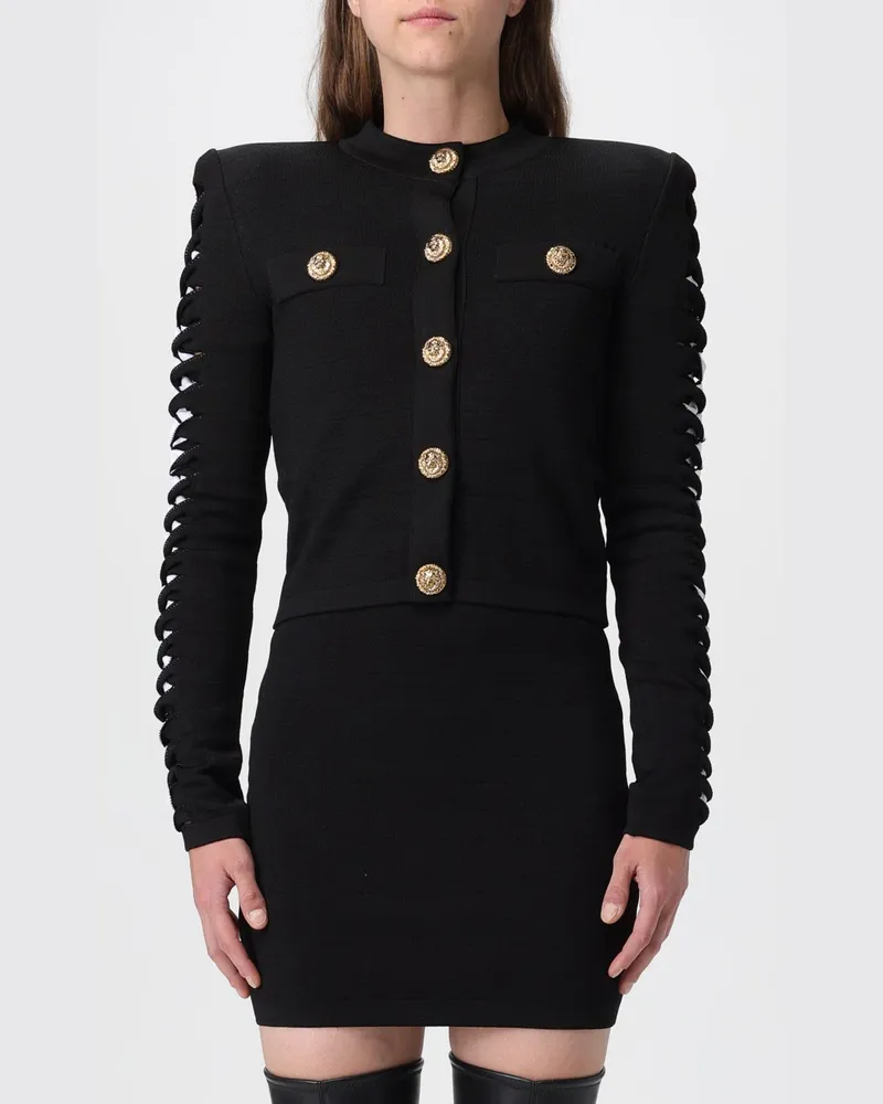 Balmain Jacke damen Schwarz