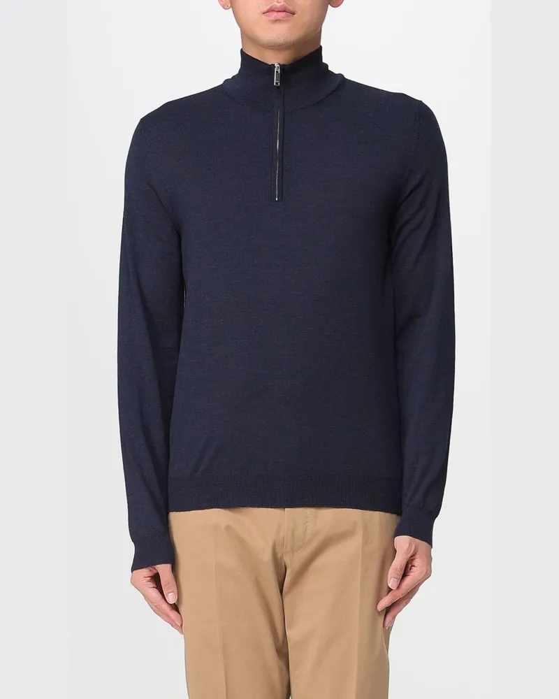Zanone Pullover herren Blau