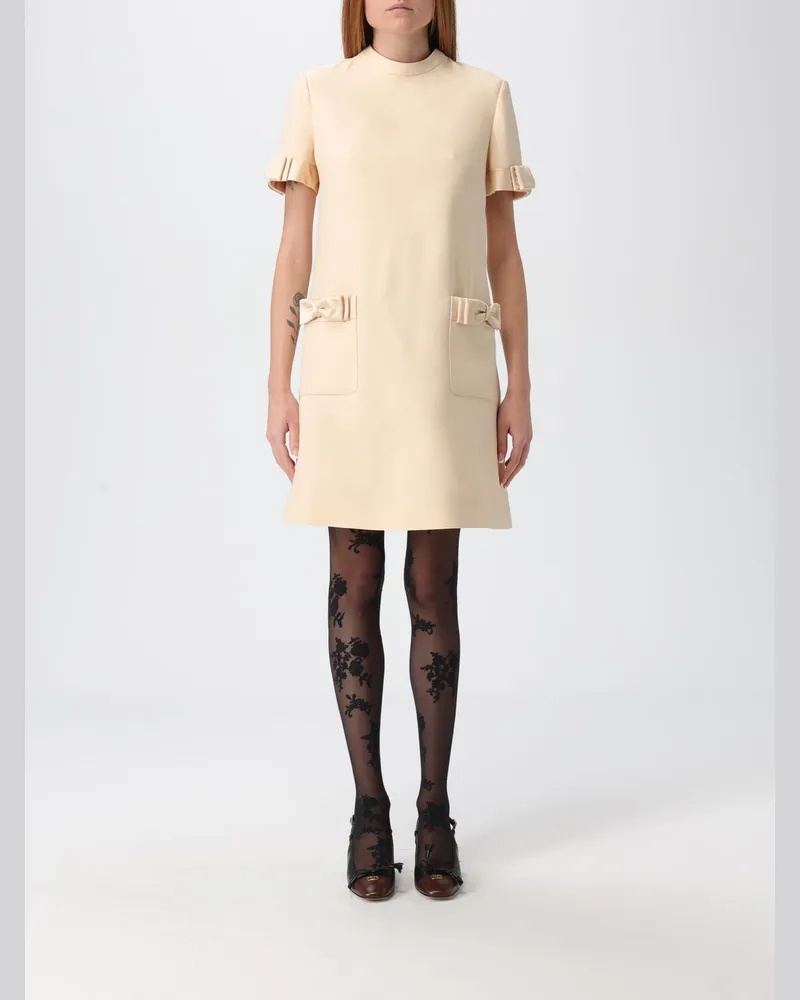 Valentino Garavani Kleider damen Beige