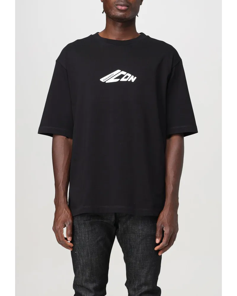 Dsquared2 T-shirt herren Schwarz