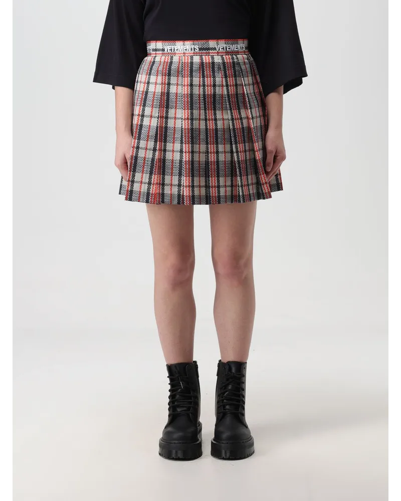 VETEMENTS Rock damen Schwarz