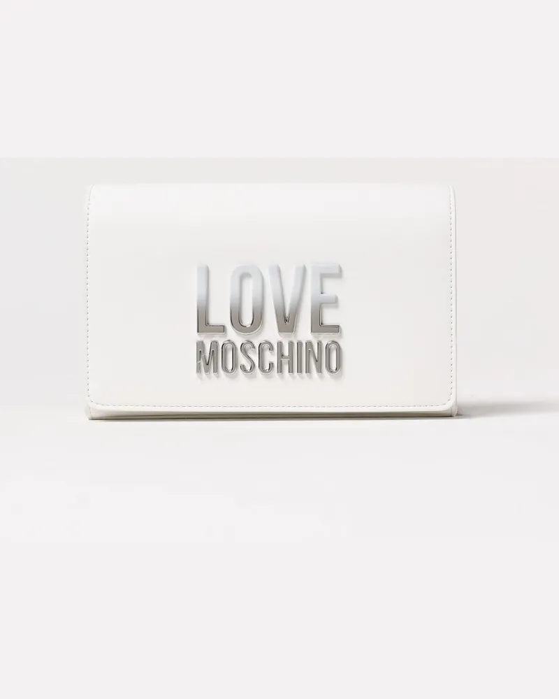 Moschino Handtasche damen Weiß