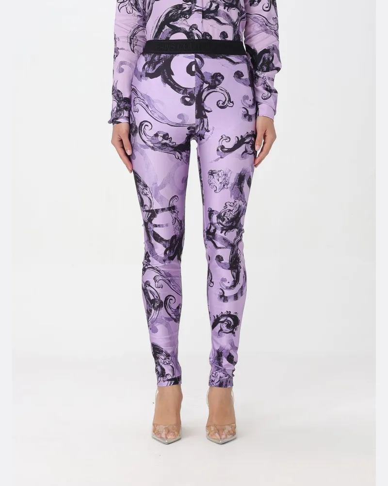 Versace Jeans Hose Violett