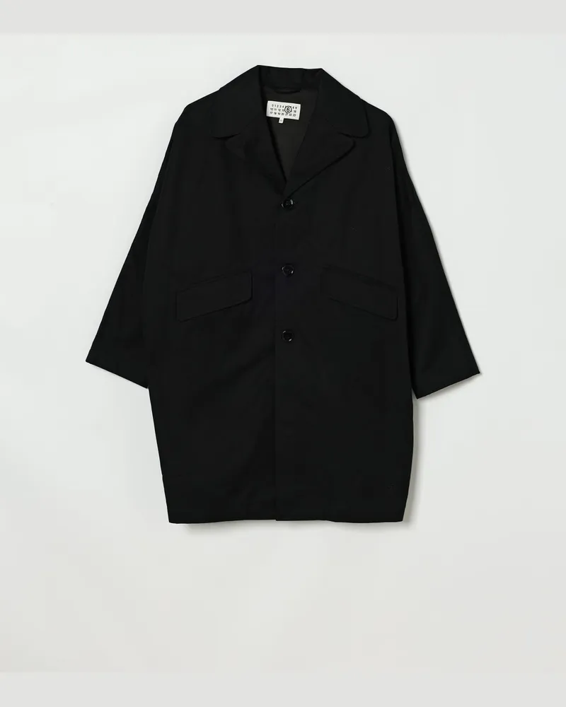 Maison Margiela Mantel kinder Schwarz
