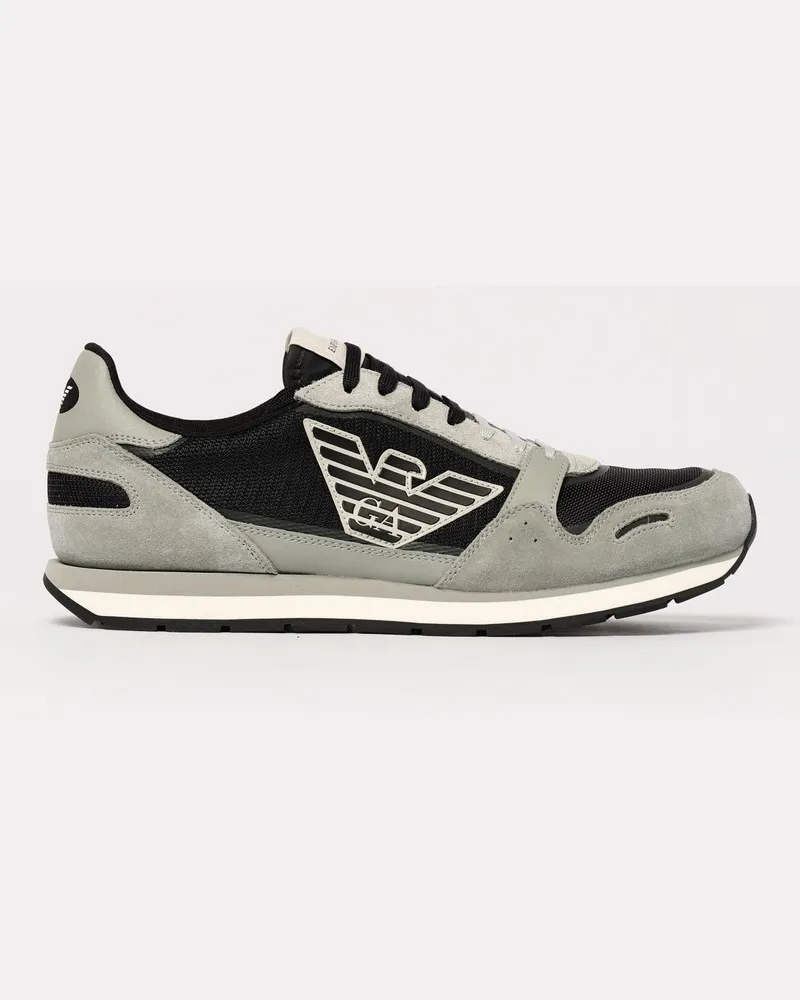 Emporio Armani Sneakers herren Schwarz
