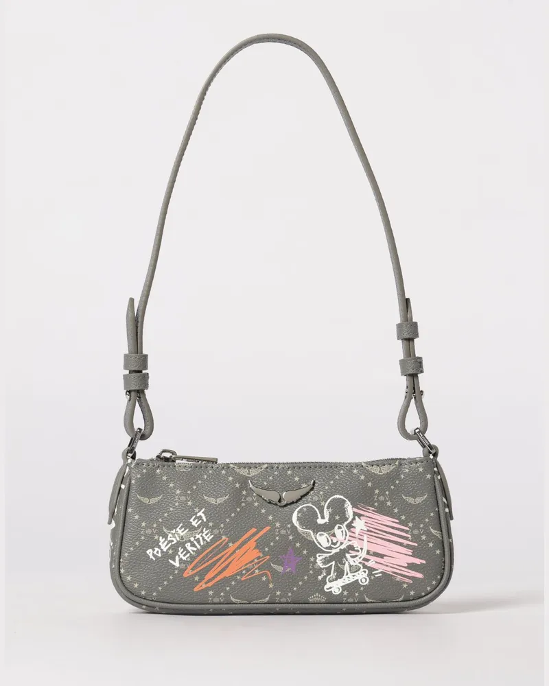 Zadig & Voltaire Schultertasche damen Zadig & Voltaire Grau