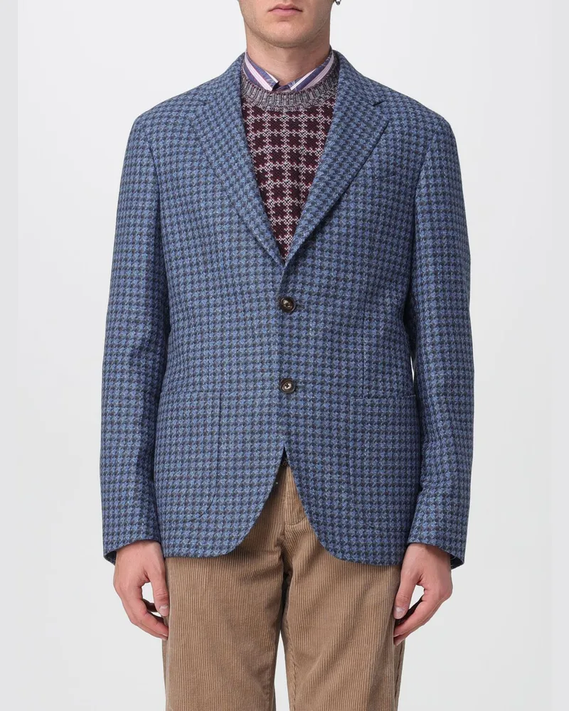 Etro Jacke herren Blau