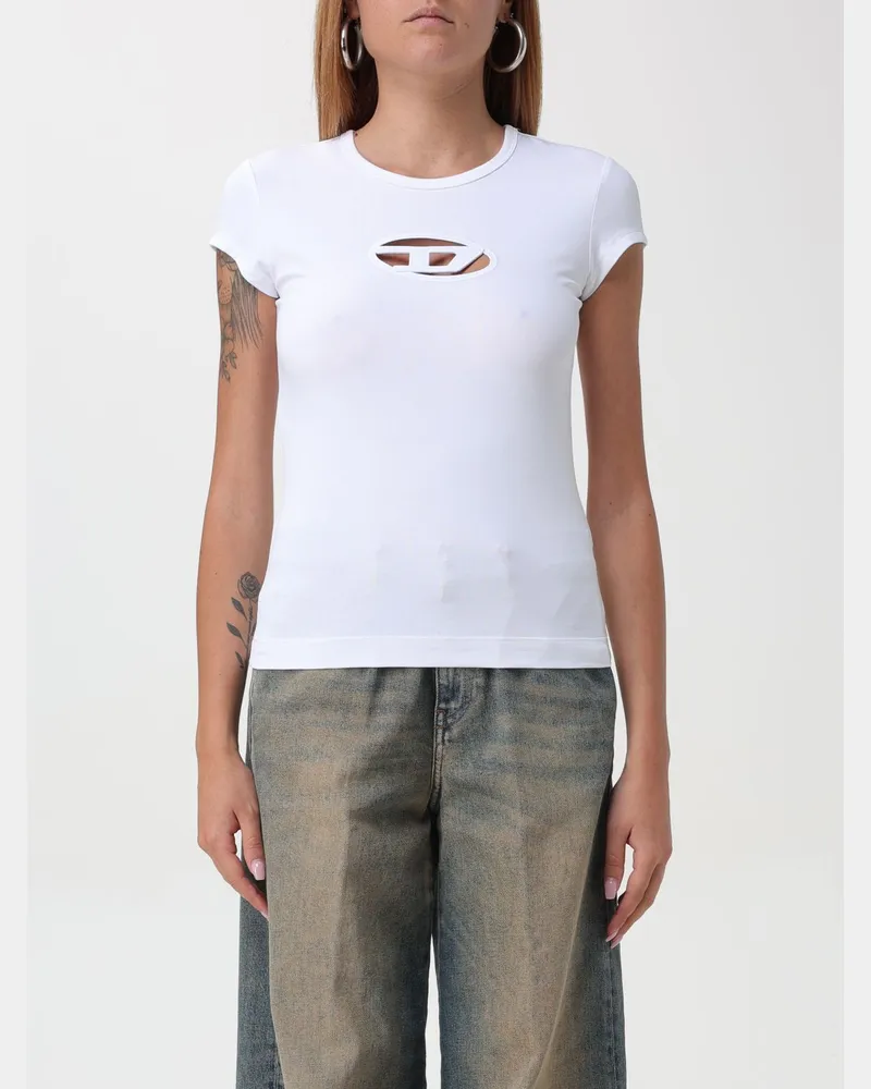 Diesel T-shirt damen Weiß