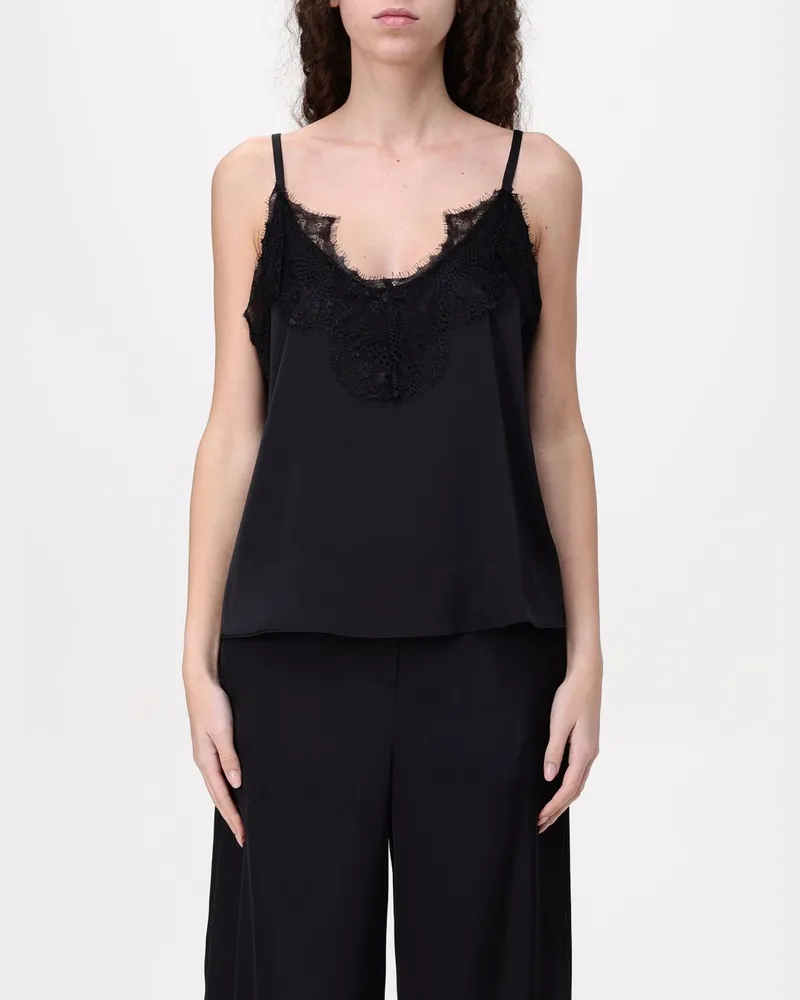 Hanita Top damen Schwarz