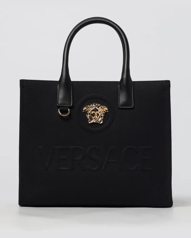 Versace Schultertasche damen Schwarz