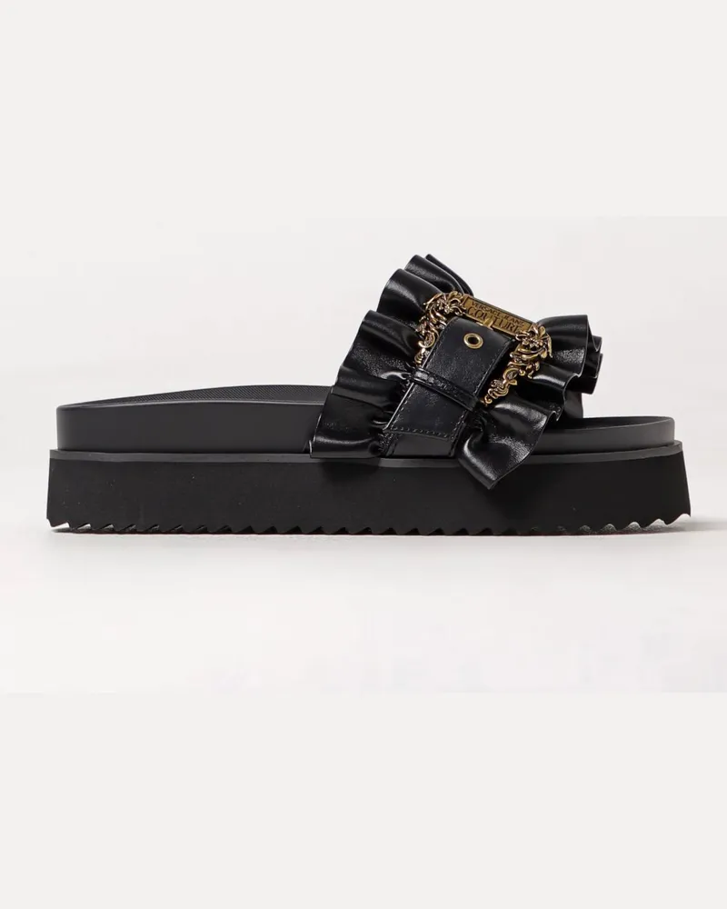 Versace Jeans Flache sandalen damen Schwarz