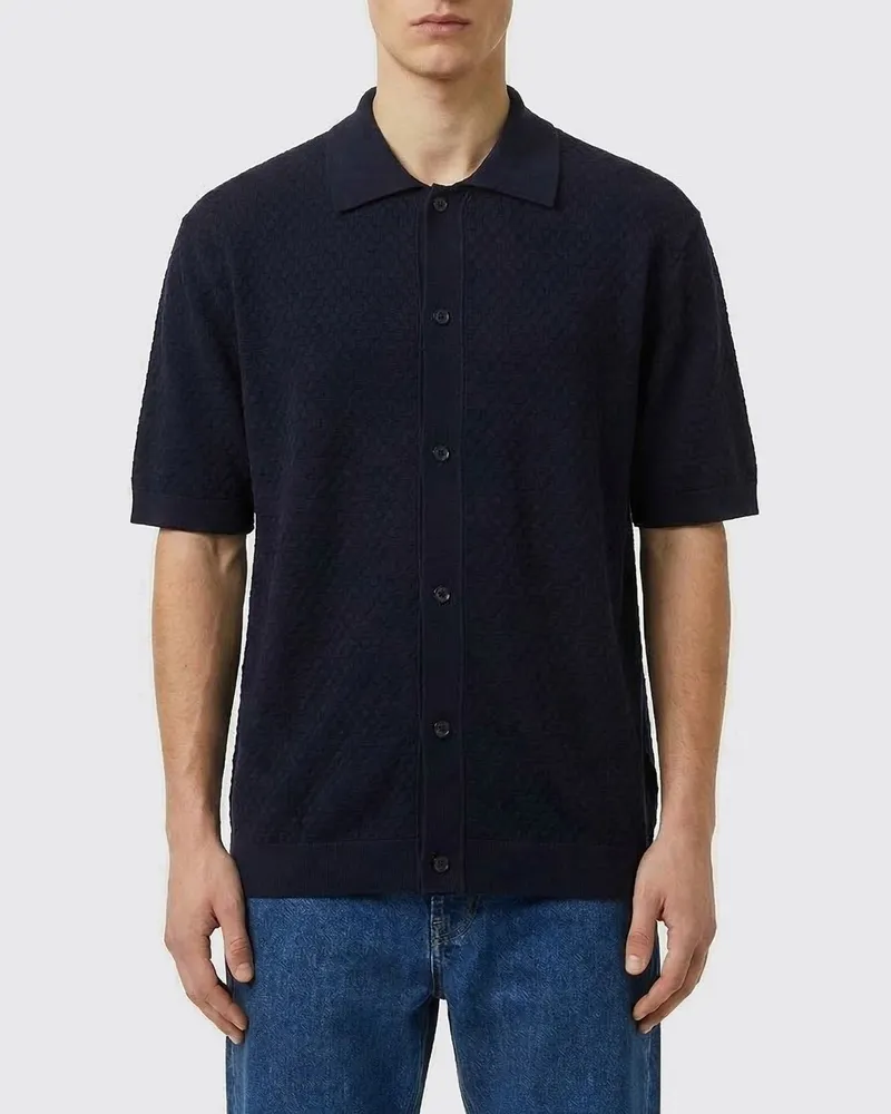 Paolo Pecora Milano T-shirt herren Blau