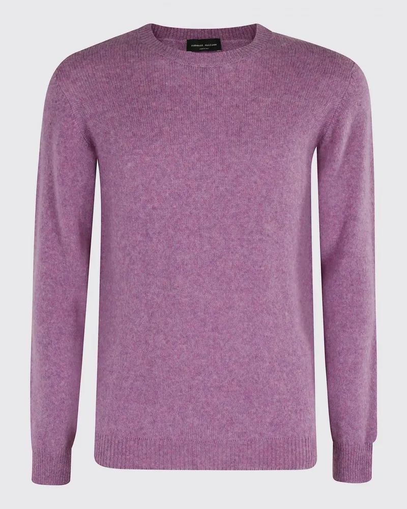 Roberto Collina Pullover herren Lila